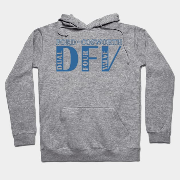 Dual Four Valve... Hoodie by Chicanery